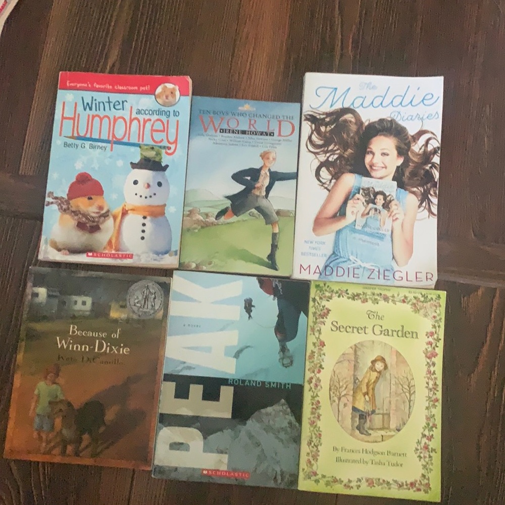6 kids chapter books bundle humphrey winn dixie